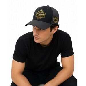 NASCAR 2023 Baseball Hat Cap Black Gold Busch Light "Clash" LA The Coliseum NWOT
